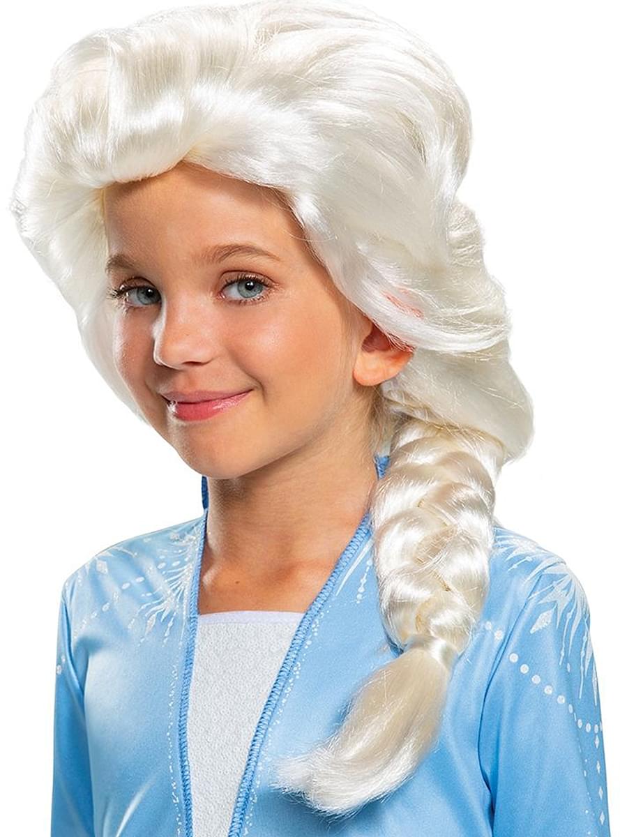 Peruca de Elsa para menina - Frozen II