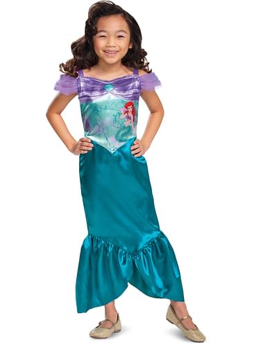 Ariel Costume for Girls The Little Mermaid Funidelia