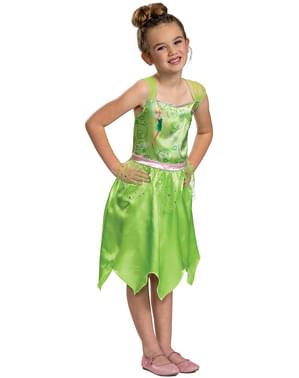 Classic Tinkerbell Costume for Girls - Peter Pan
