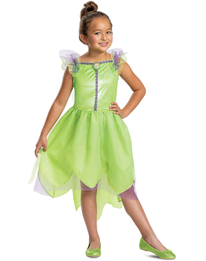 Klokkeblomst kostume til piger - Peter Pan