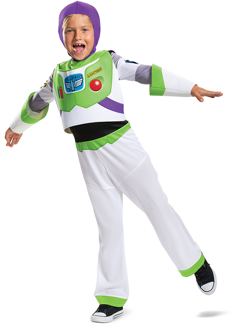 Fato de Buzz Lightyear deluxe para menino - Toy Story 4