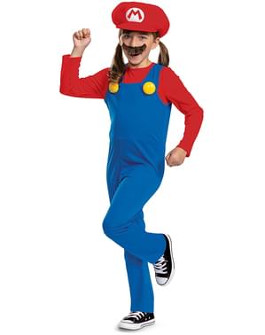 Maskeraddräkt Super Mario Bros enkel för barn
