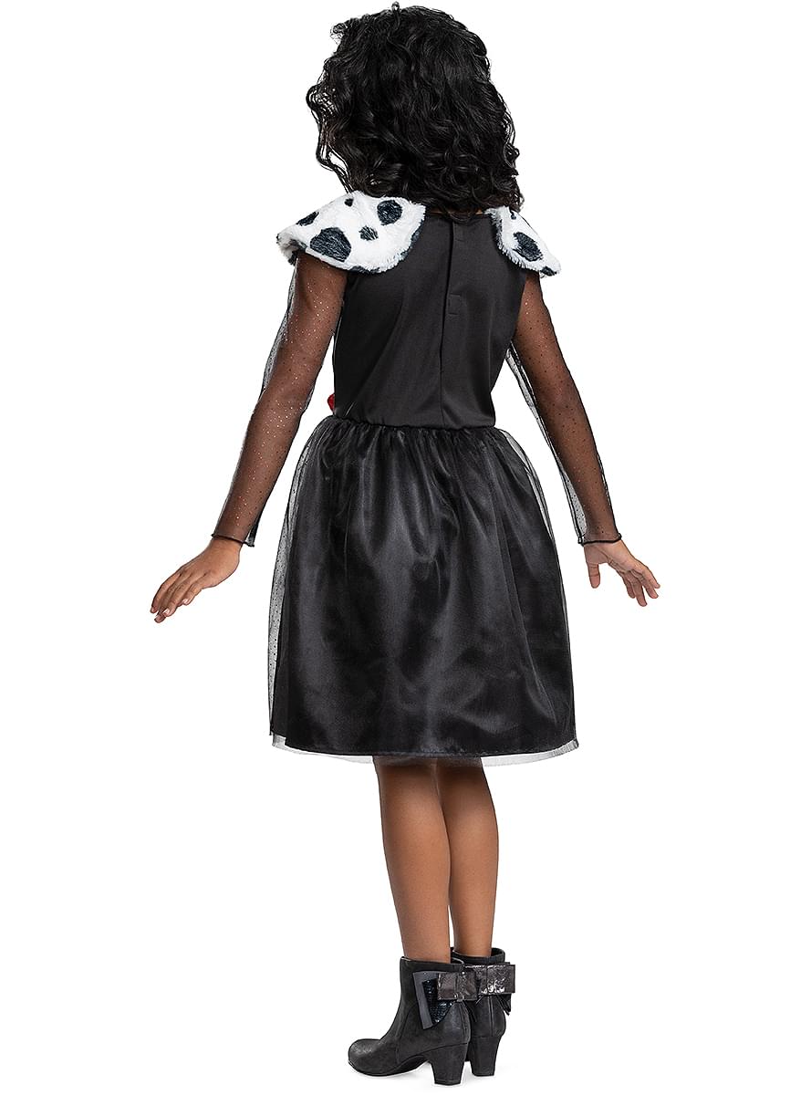 Cruella de Vil kostiumas mergaitėms - 101 Dalmatinai