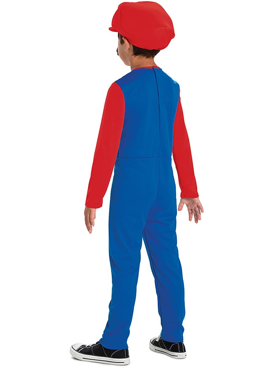 Disfraz de Super Mario Bros básico para niño