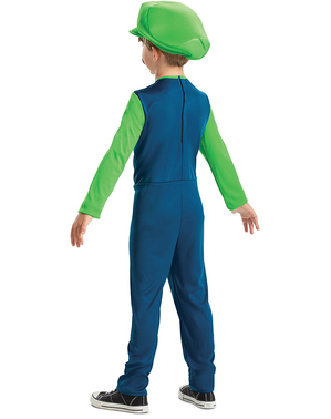 Основен костюм на Луиджи за момчета - Super Mario Bros