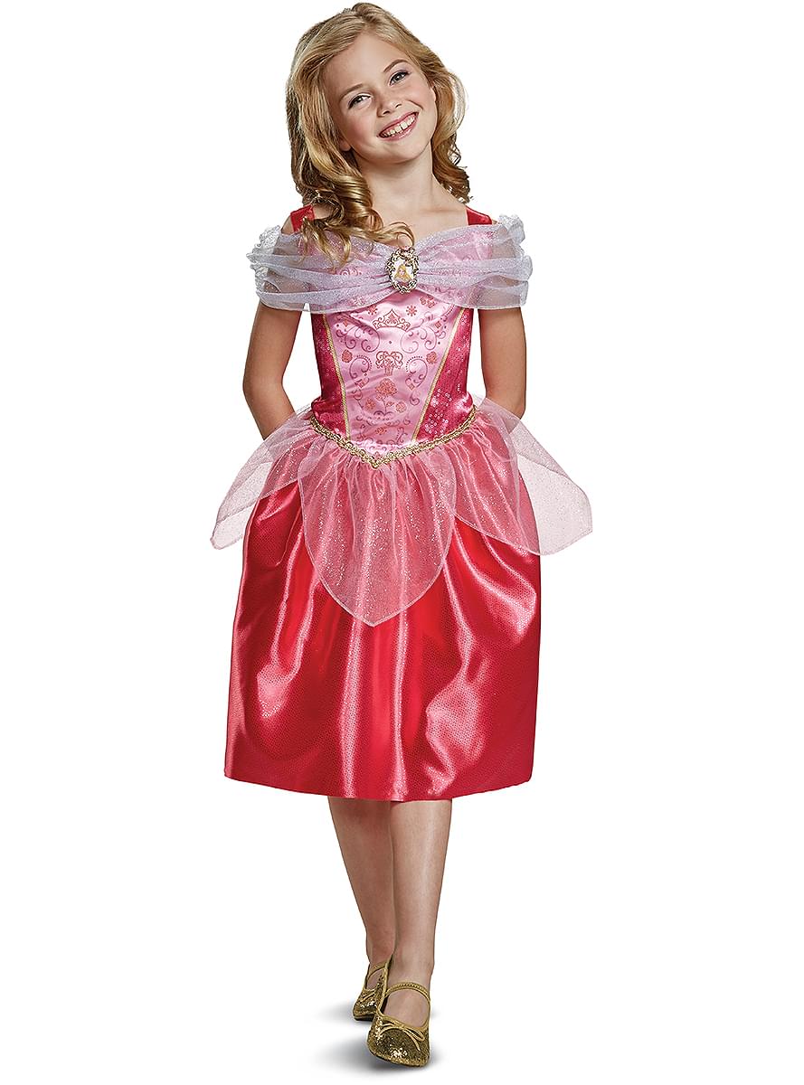 Costume da Aurora classico per bambina - La Bella Addormentata