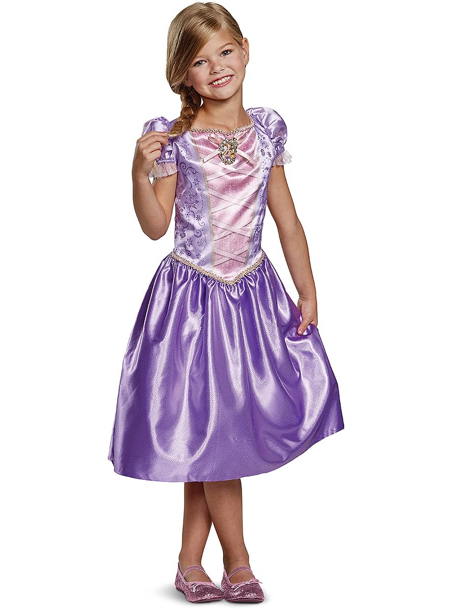 Disfraz de Rapunzel clásico para niña