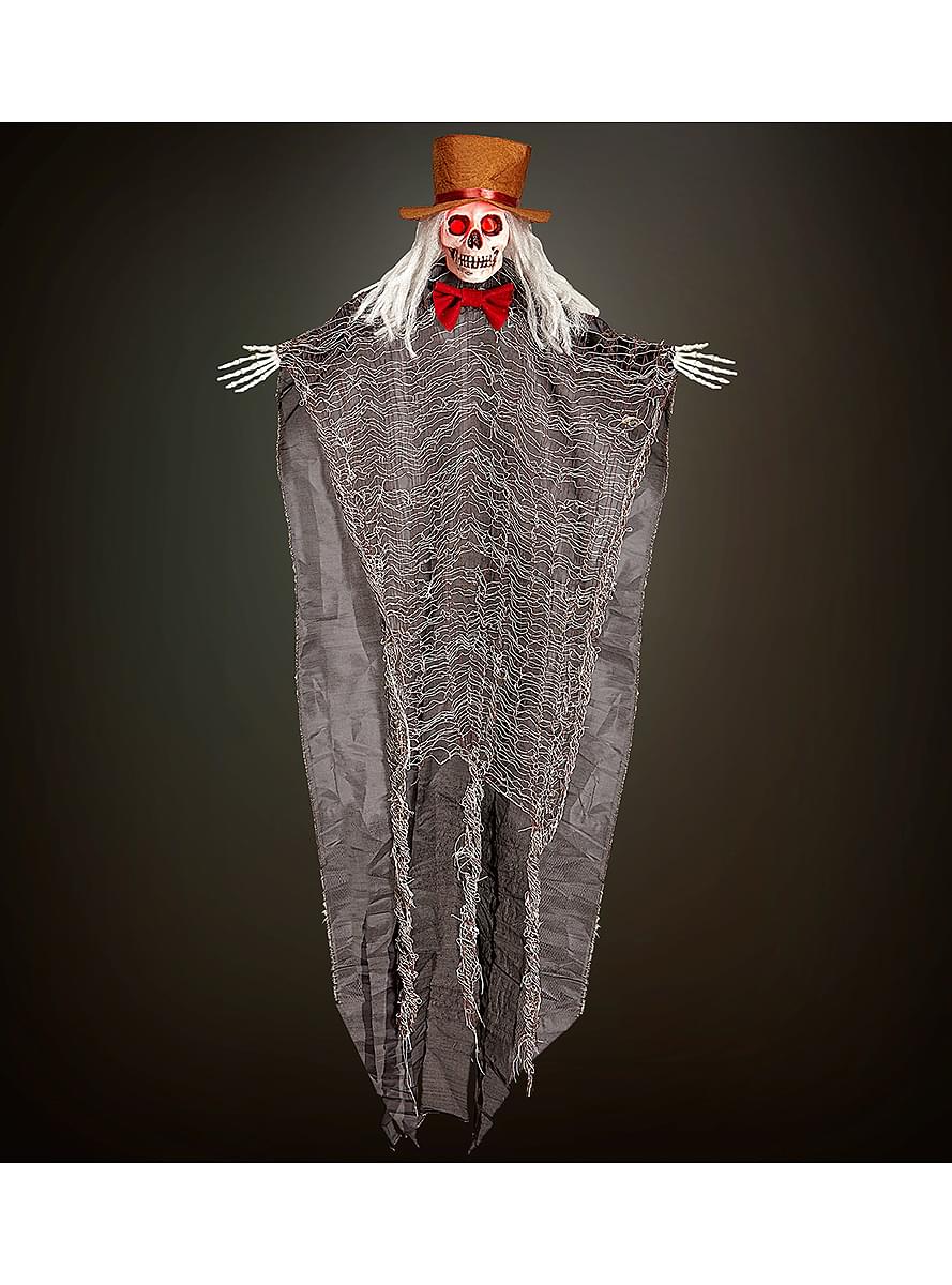 Light Up Hanging Skeleton 105 cm