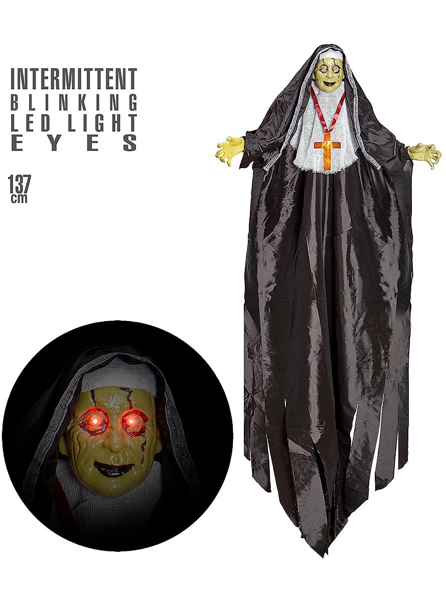 LED Lysende hængende nonne 137 cm