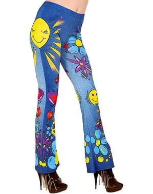 Hippie pantaloni za žene