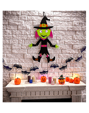 Hanging Witch Decoration