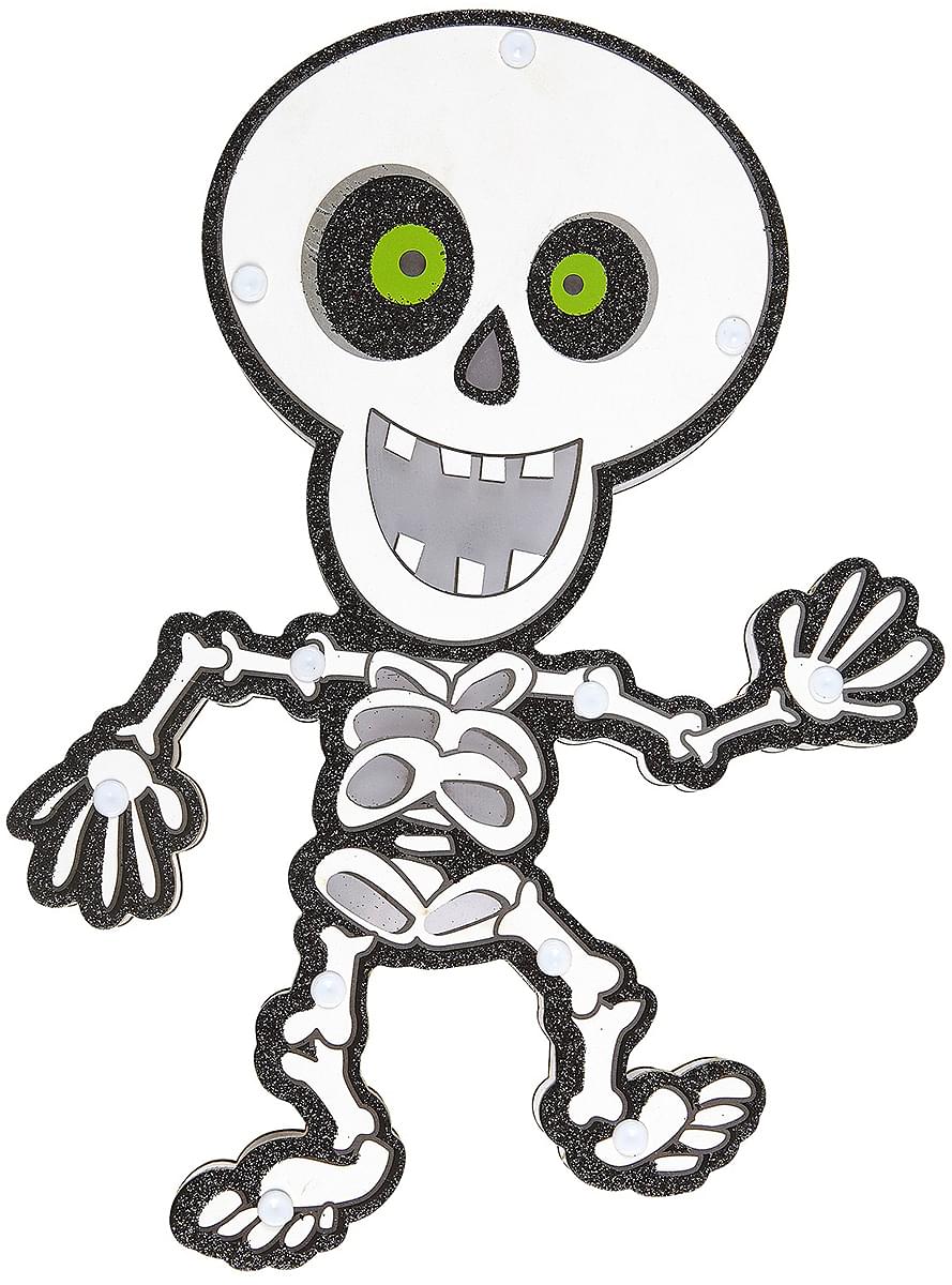 LED Light Up Hanging Skeleton