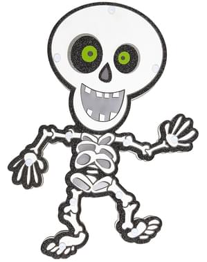 Hängande Figur skelett med LED ljus