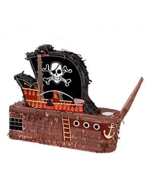 Pinhata de barco pirata