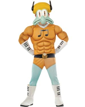 Men's Muscular Squidward: Kostum Film SpongeBob Squarepants