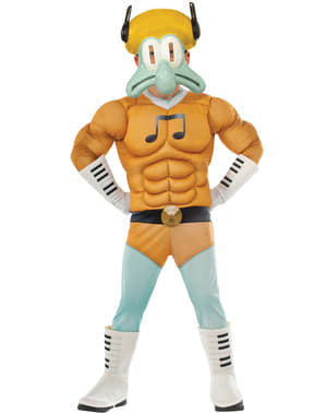 Мъжка мускулна Squidward: Спондж Боб квадратни костюми филм