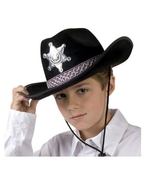 Šerifský klobúk pre chlapcov
