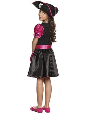 Déguisement pirate rose fille