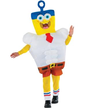 लड़के की Inflatable स्पंज Squarepants मूवी कॉस्टयूम