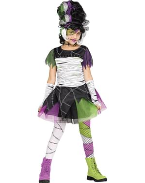 Monsterbraut Kostüm für Mädchen