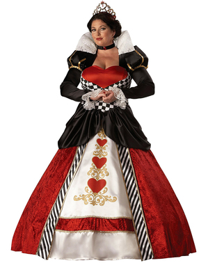 Elegant Queen of Hearts Costume for Women