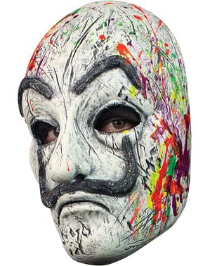 Maler Maske neonfarben