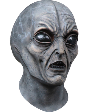 Alien Invader 51 Maske grau