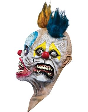 Maschera da clown a tre teste