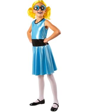 Bubbles Kostyme til Jenter - Powerpuff Jentene