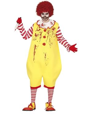 Mörder-Clown Kostüm für Herren
