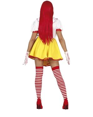 Costume clown assassino da donna