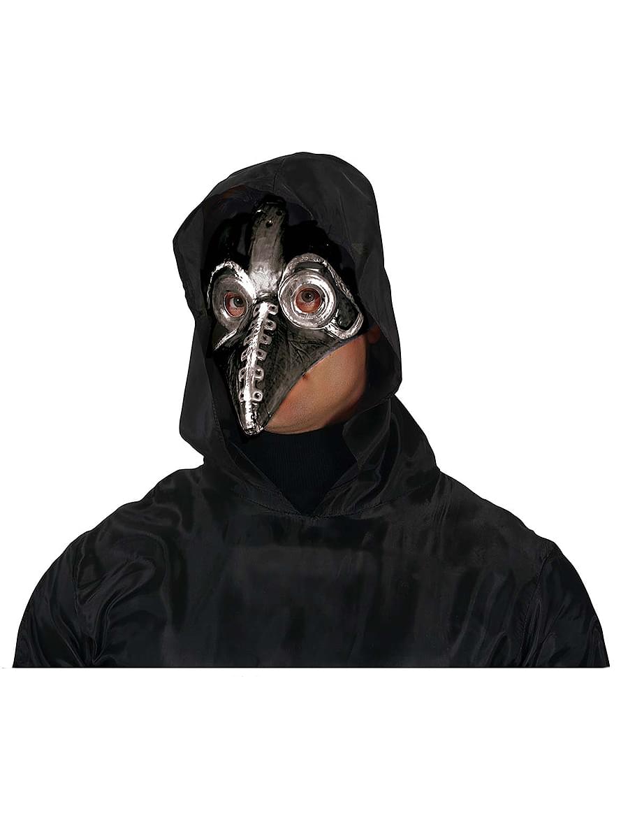 Black Death Mask for Adults
