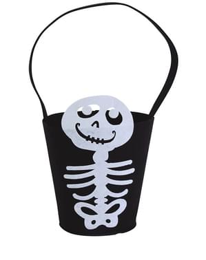 Skeleton Bucket for Kids