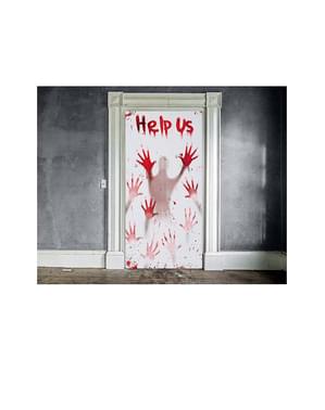 Bloody Door Decoration - Halloween