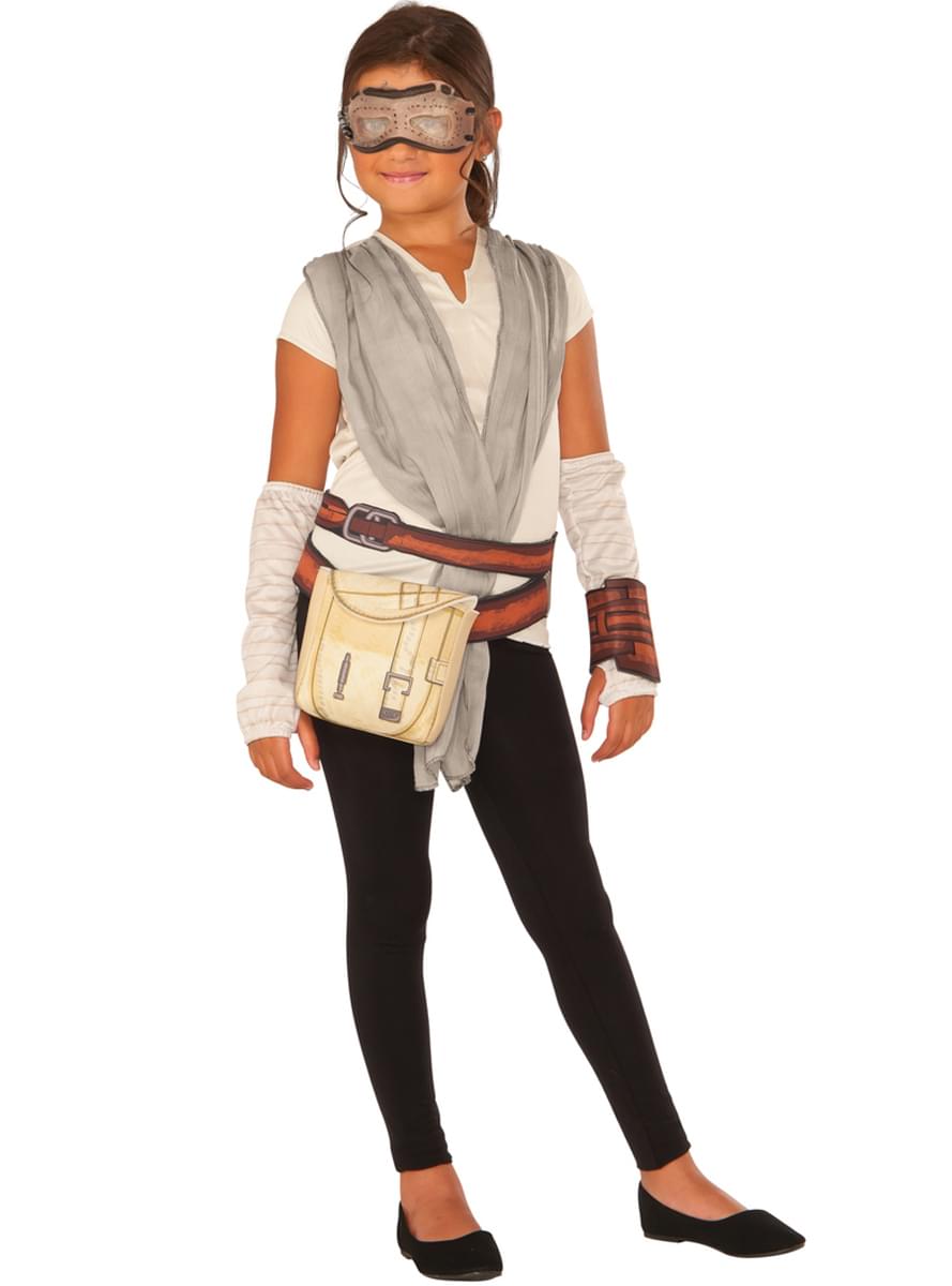 Kit costume da Rey Star Wars Il risveglio della Forza per bambina