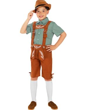 Oktoberfest Kostyme til Gutt