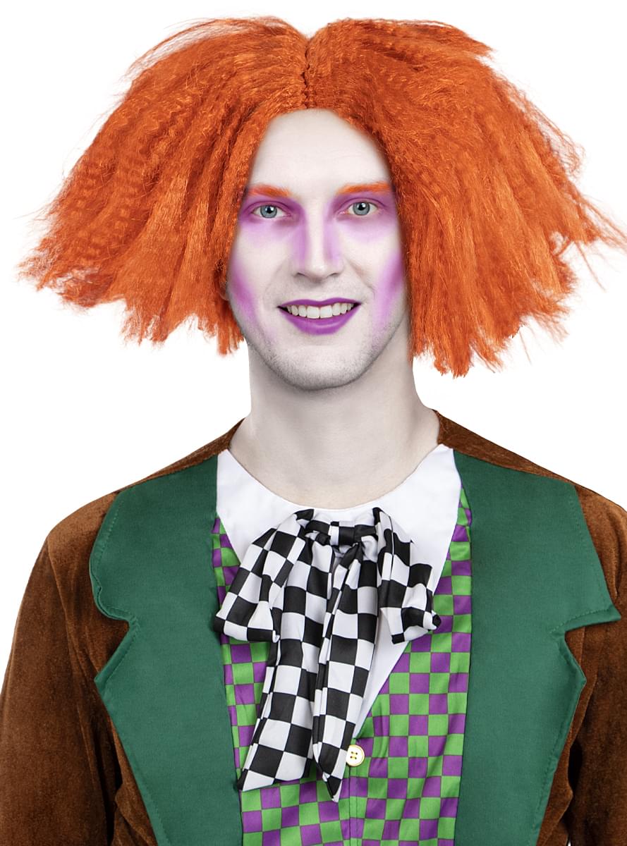 Paruka Šílený kloboučník pro dospělé
