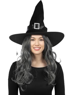 Chapéu de bruxa adulto para o Dia das Bruxas