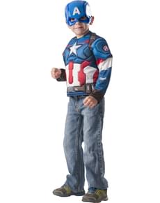 Captain America Kostüm Kit für Jungen