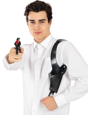 Pistole mit Pistolenhalfter