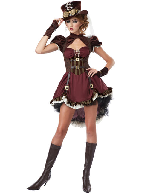 Steampunk Costum-de-aventurier-steampunk-pentru-femeie