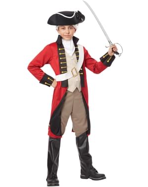 British Navy Soldier Costume Boy