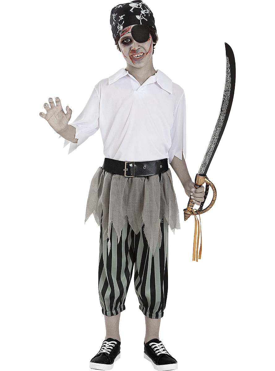 Costum pirat zombi pentru băieți