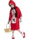 Disfraz de Caperucita roja zombie para niña