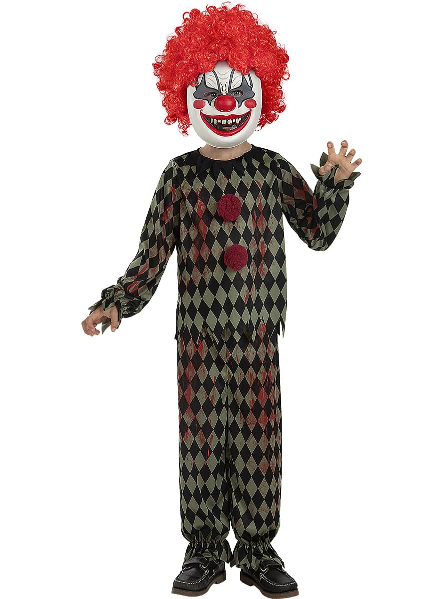 Déguisement clown terrifiant Deluxe garçon