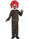 Disfraz de payaso de terrorífico deluxe para niño