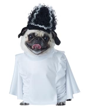 Costum Mireasa lui Frankenstein pentru cățel