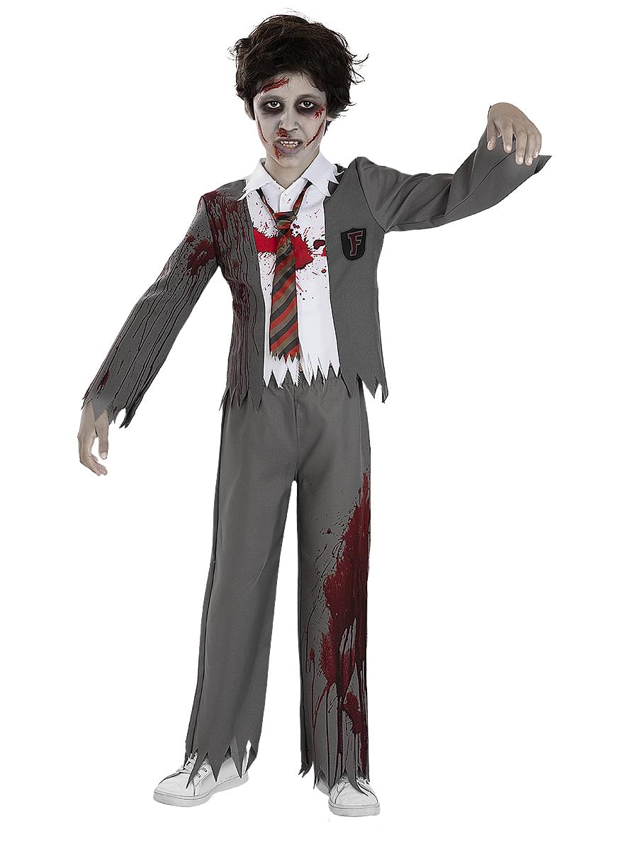 Costum de student zombi pentru băieți