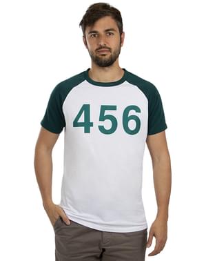 Camiseta El Juego del Calamar n° 456 - Oficiaal Netflix