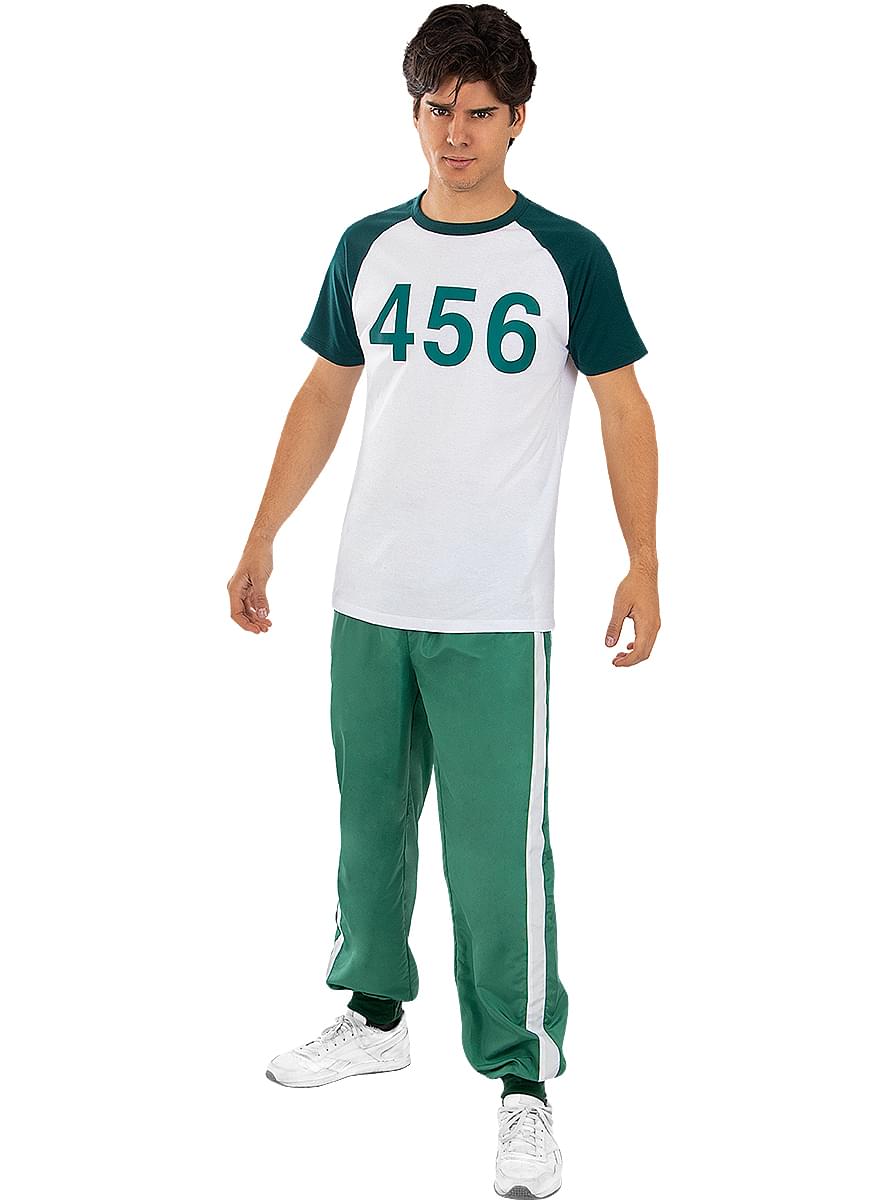 Camiseta El Juego del Calamar n° 456 - Oficiaal Netflix